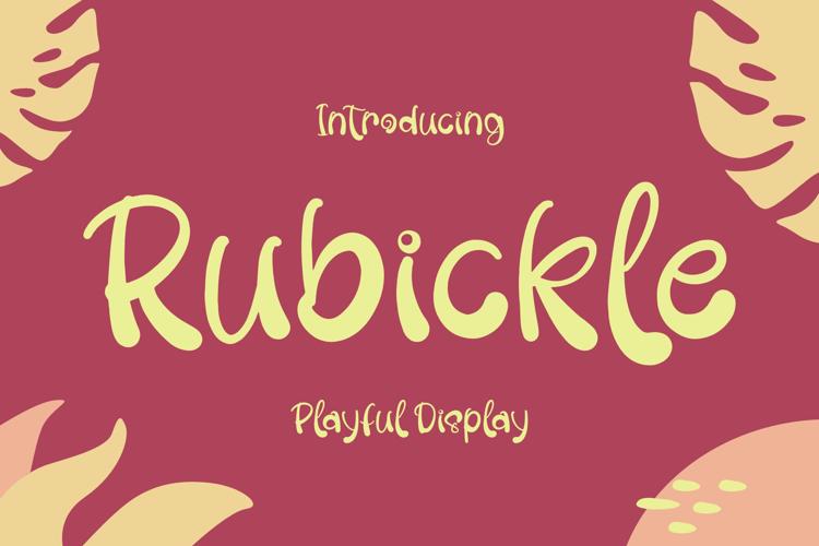 Rubickle Font