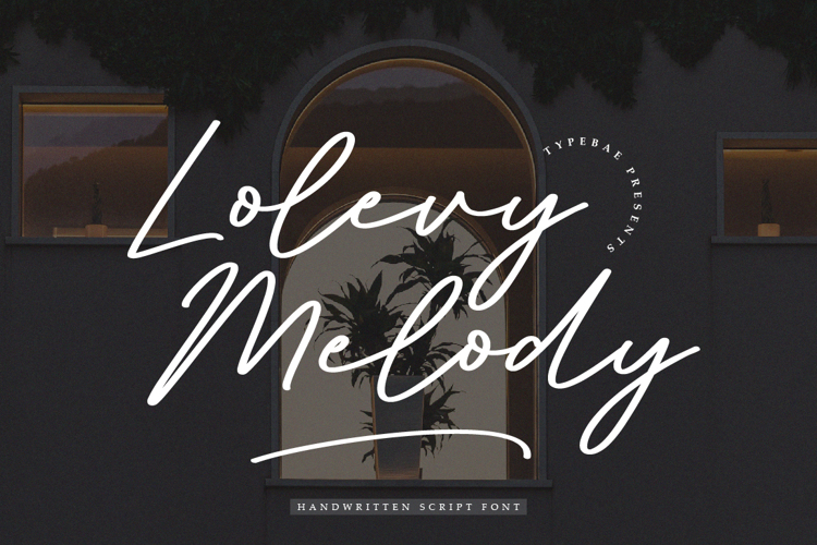 Preview of Lovely Melody Font