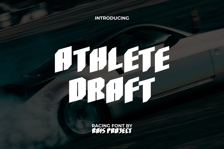 Preview of Athlete Draft Font