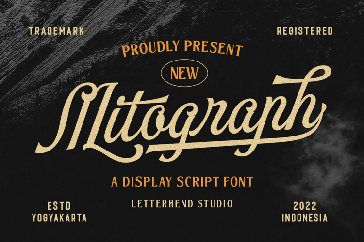 Preview of Mitograph Font