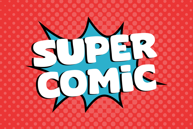Super Comic Font