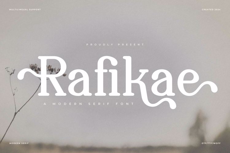 Rafikae Font