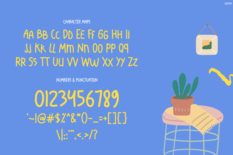 Preview of Colacha Font