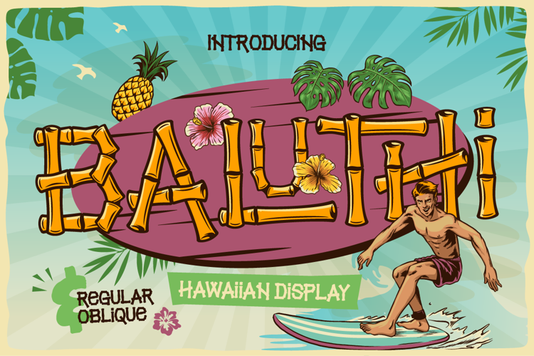 Preview of Baluthi Font