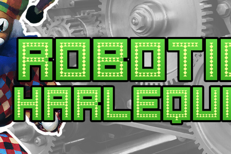 Robotic Harlequin Font