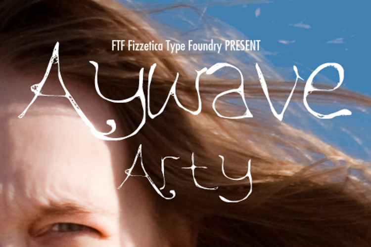 FTF Aywave Arty Font