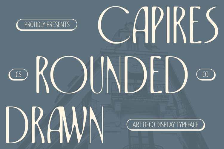 Capires Rounded Drawn Font