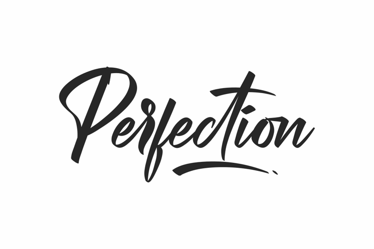 Perfection Font