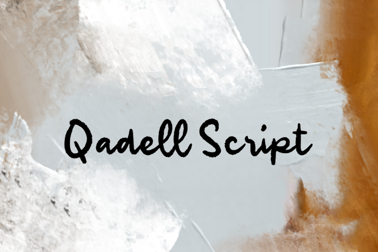 Qadell Script Font