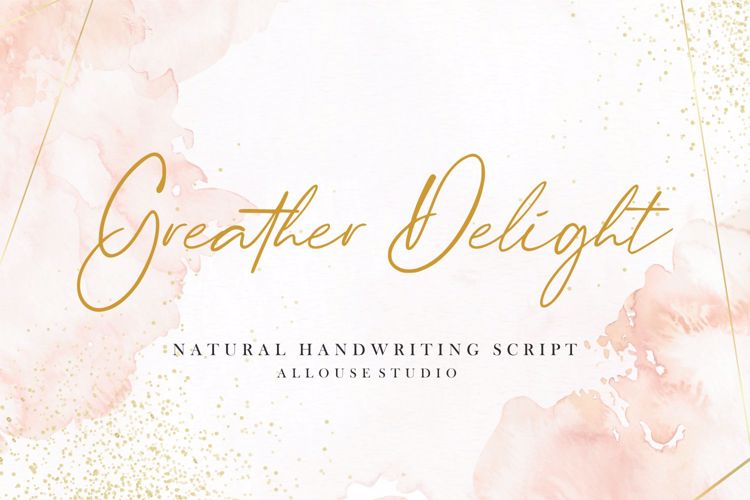Greater Delight Font