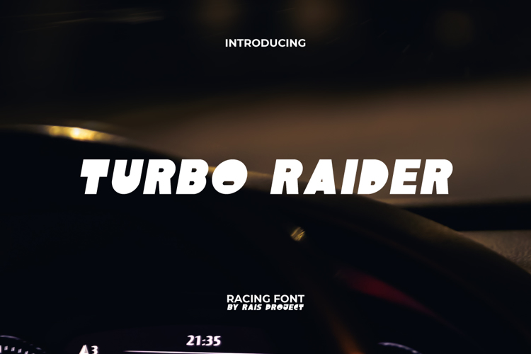 Preview of Turbo Raider Font
