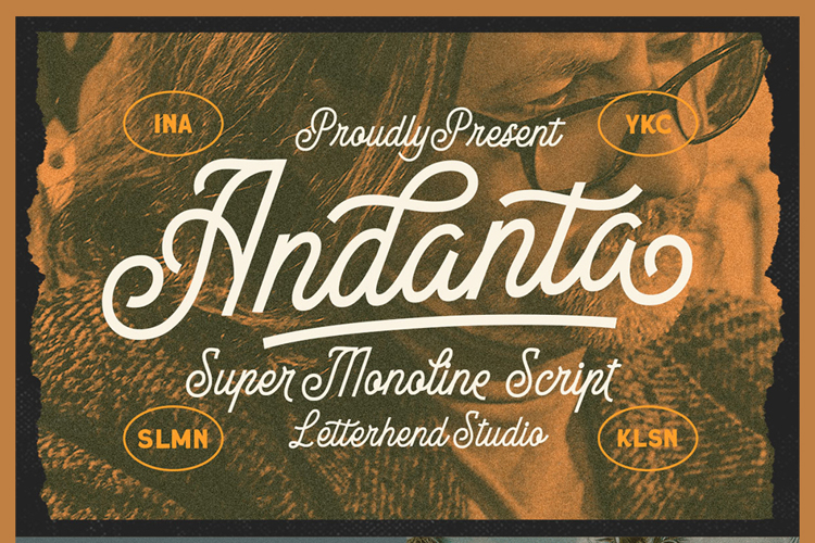 Andanta Font | Letterhend Studio | FontSpace