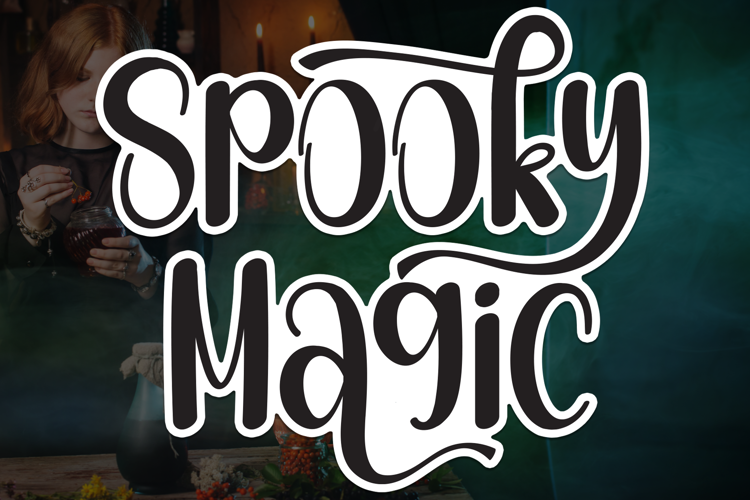 Spooky Magic Font