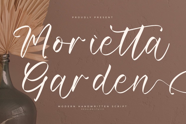 Morietta Garden Font