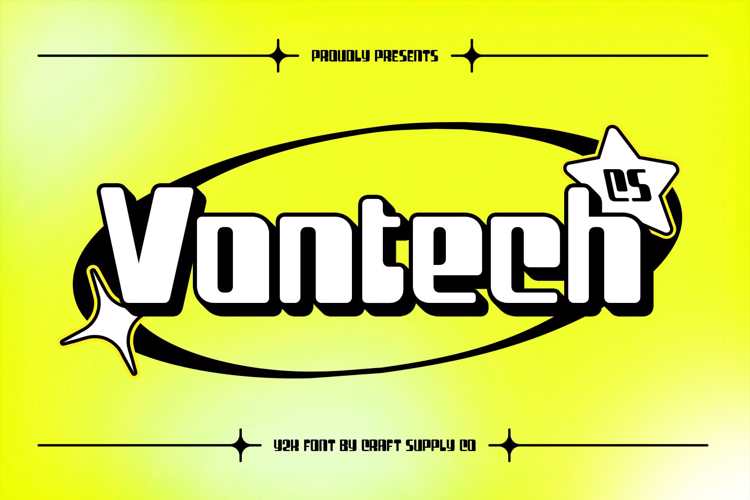 Preview of CS Vontech Font