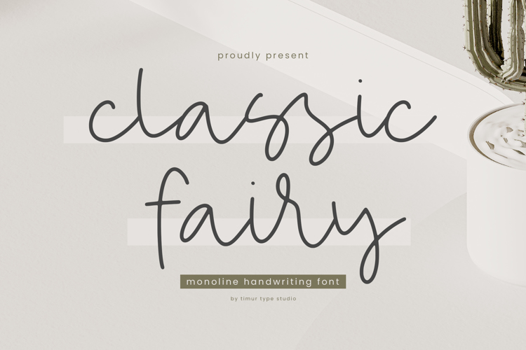 Classic Fairy Font