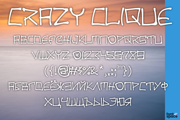 Crazy Clique Font