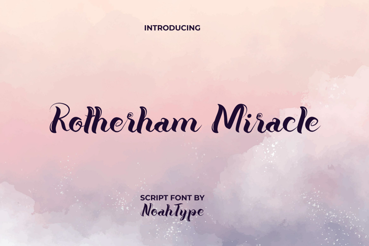 Rotherham Miracle Font