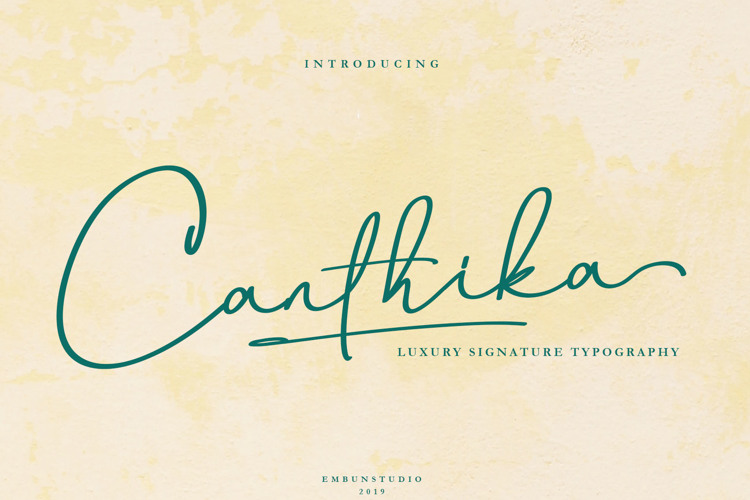 Canthika Font