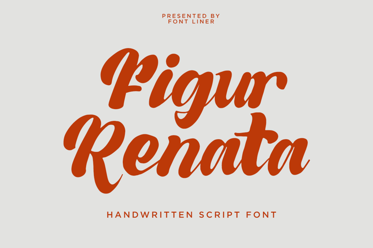 Preview of Figur Renata Font