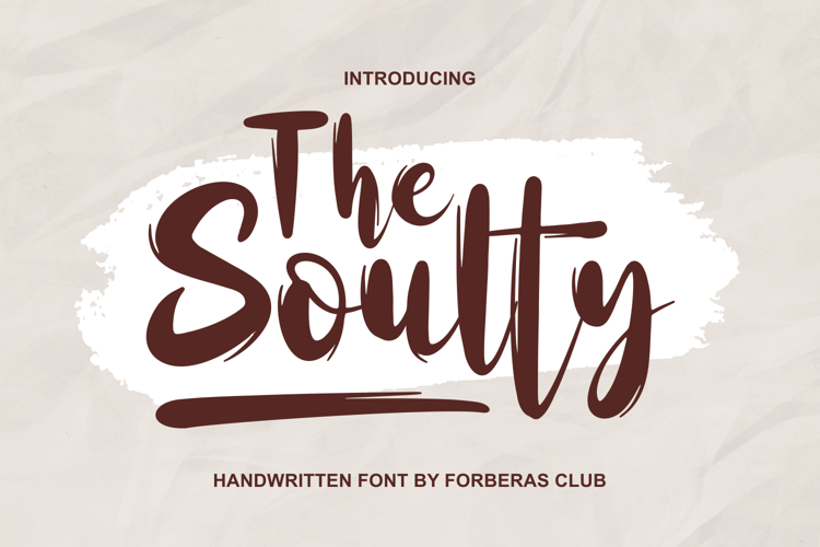 The Soulty Font