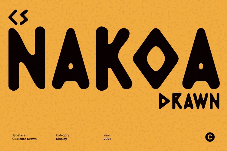 Preview of CS Nakoa Drawn Font