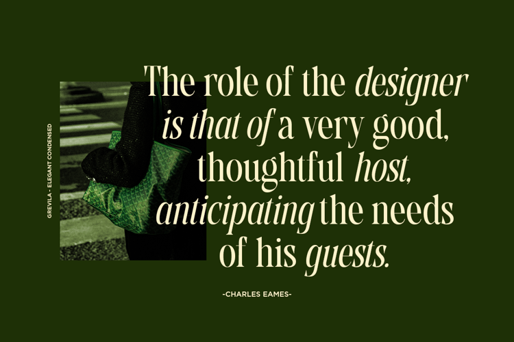 Preview of Grevila Font