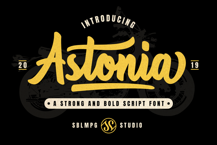 Preview of Astonia Font