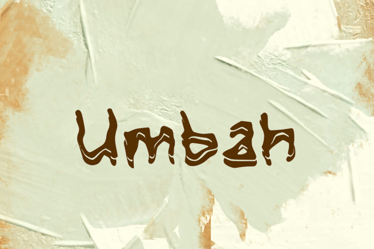 u Umbah Font