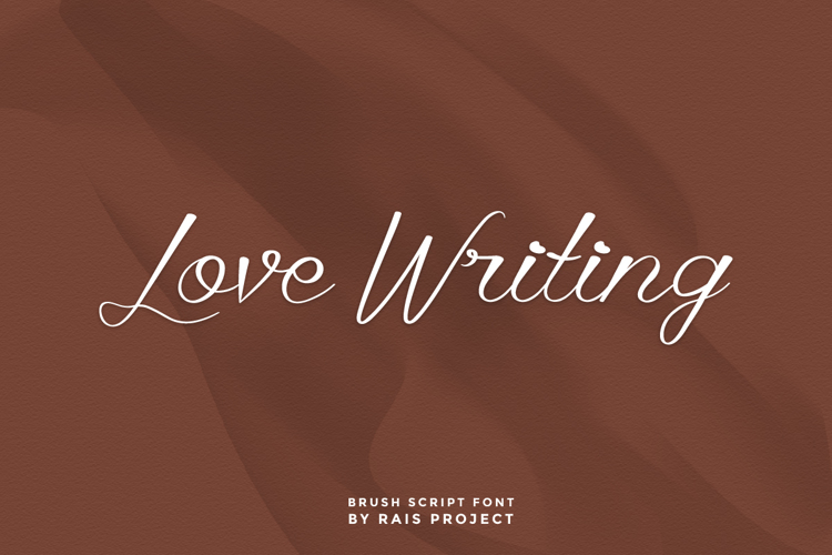 Love Writing Font