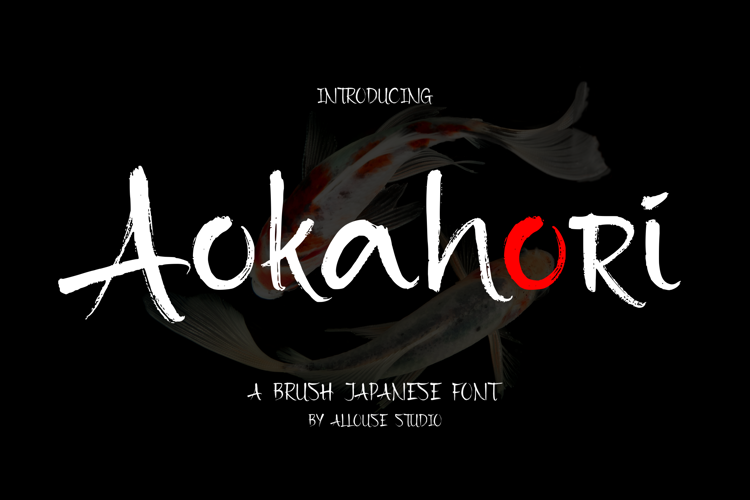 Aokahori Font