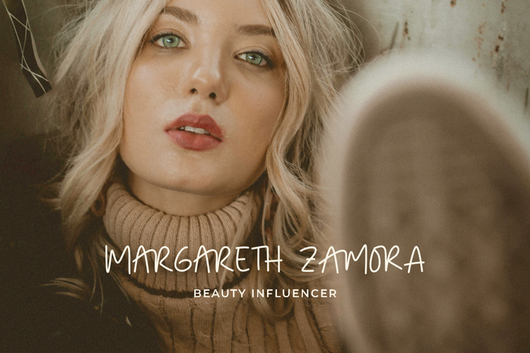 Preview of Amygost Font