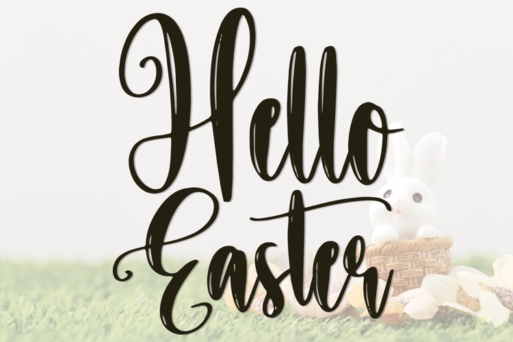 Hello Easter Font