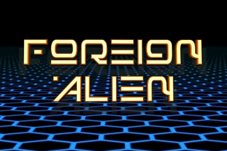 Foreign Alien Font