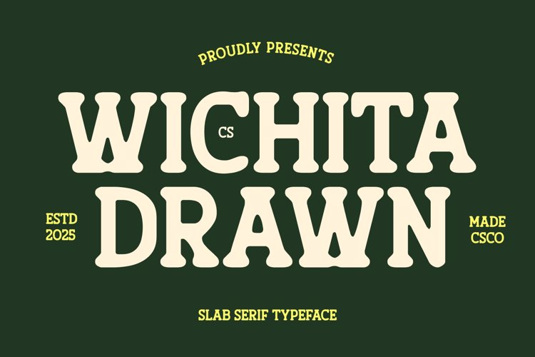 Preview of CS Wichita Drawn Font