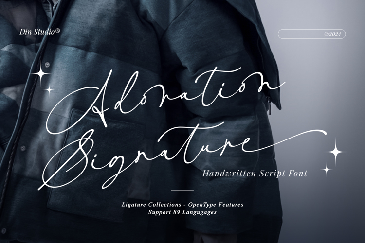 Adoration Signature Font