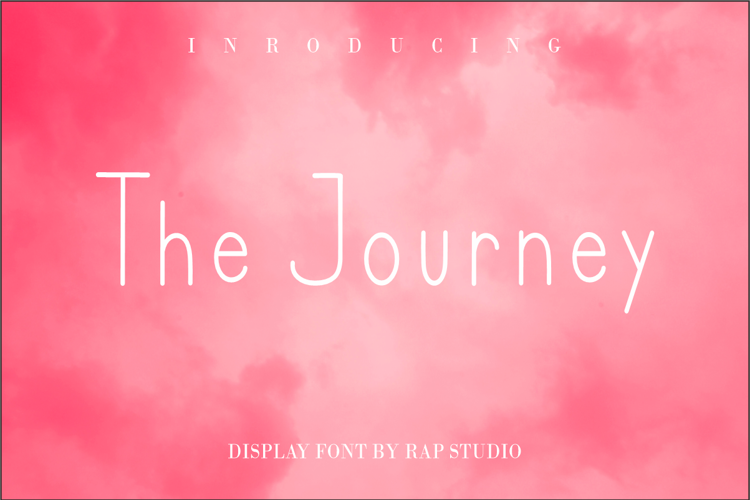 The Journey Font