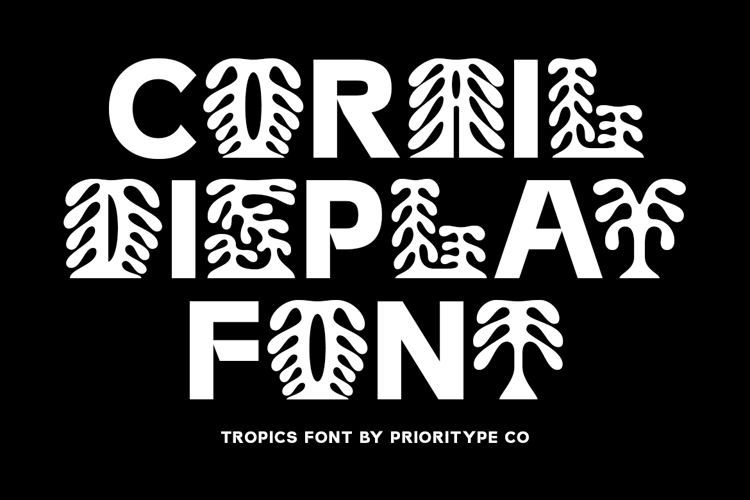 Corail Display Font