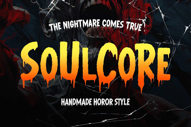Preview of Soulcore Font