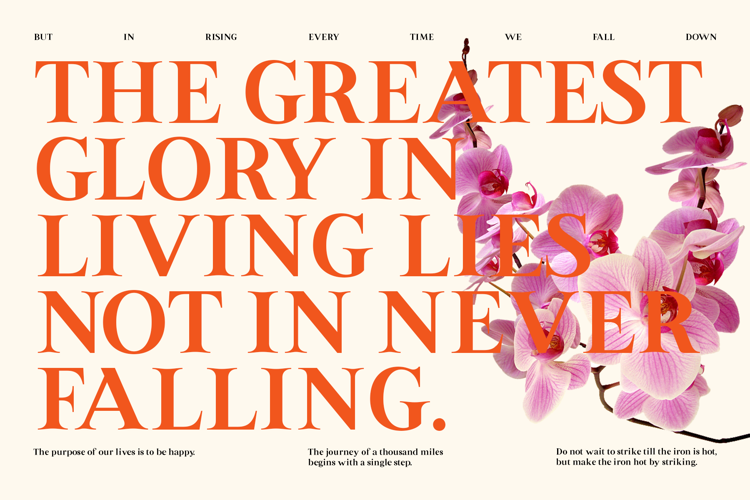 Preview of IT Altahera Display Font