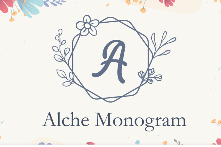 Alche Monogram Font