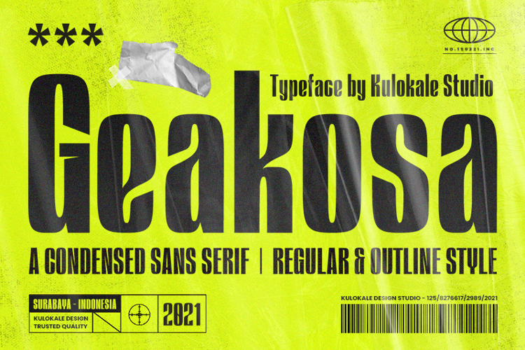 Geakosa Font