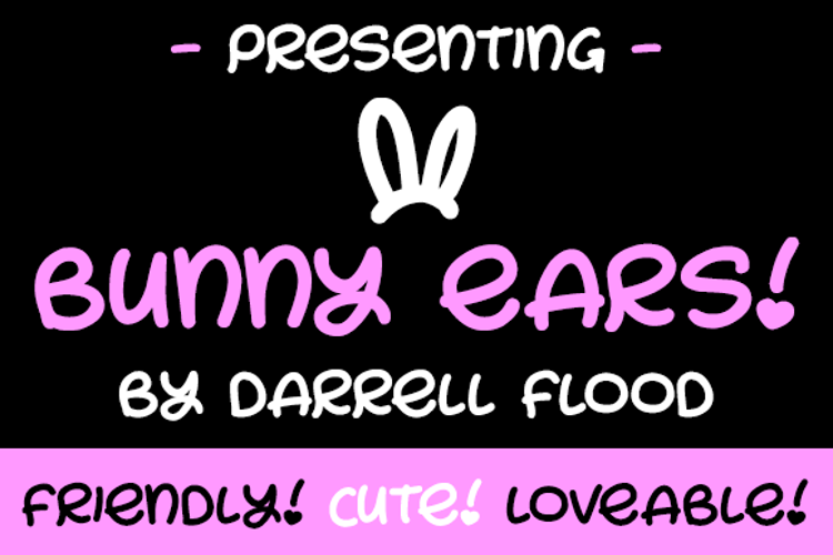 Bunny Ears Font