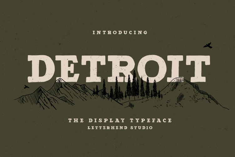 Detroit Font