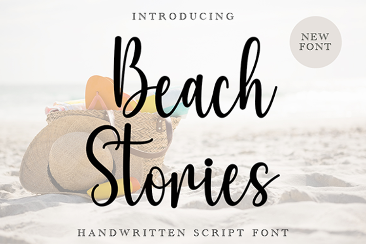 Beach Stories Font