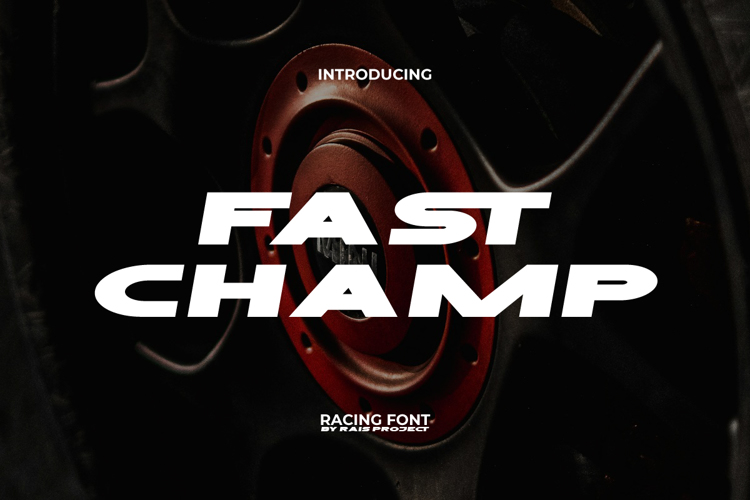 Preview of Fast Champ Font