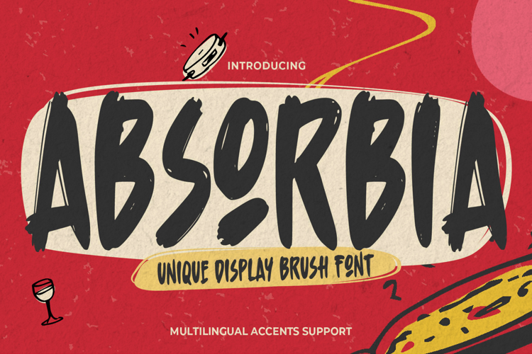 Preview of Absorbia Font