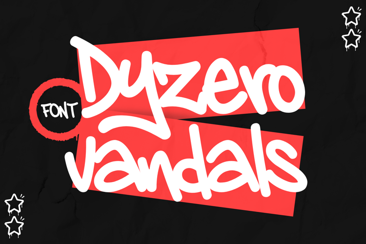 Preview of Dyzero Vandals Font