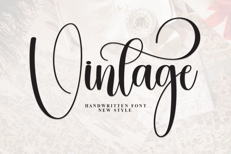 Preview of Vintage Font