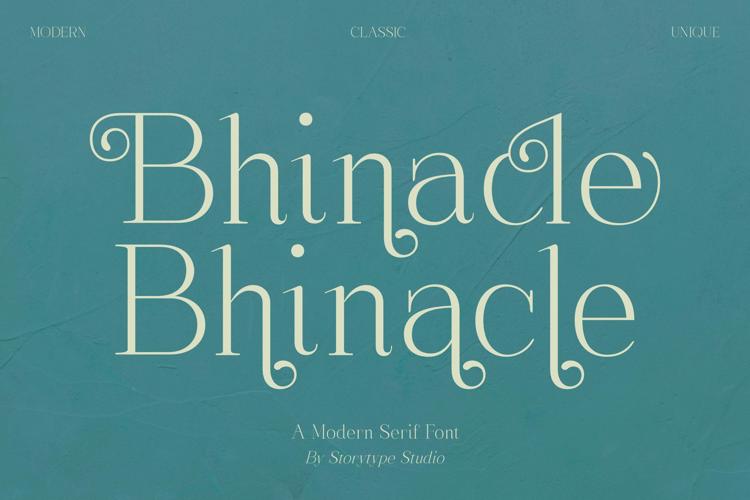 Bhinacle Font